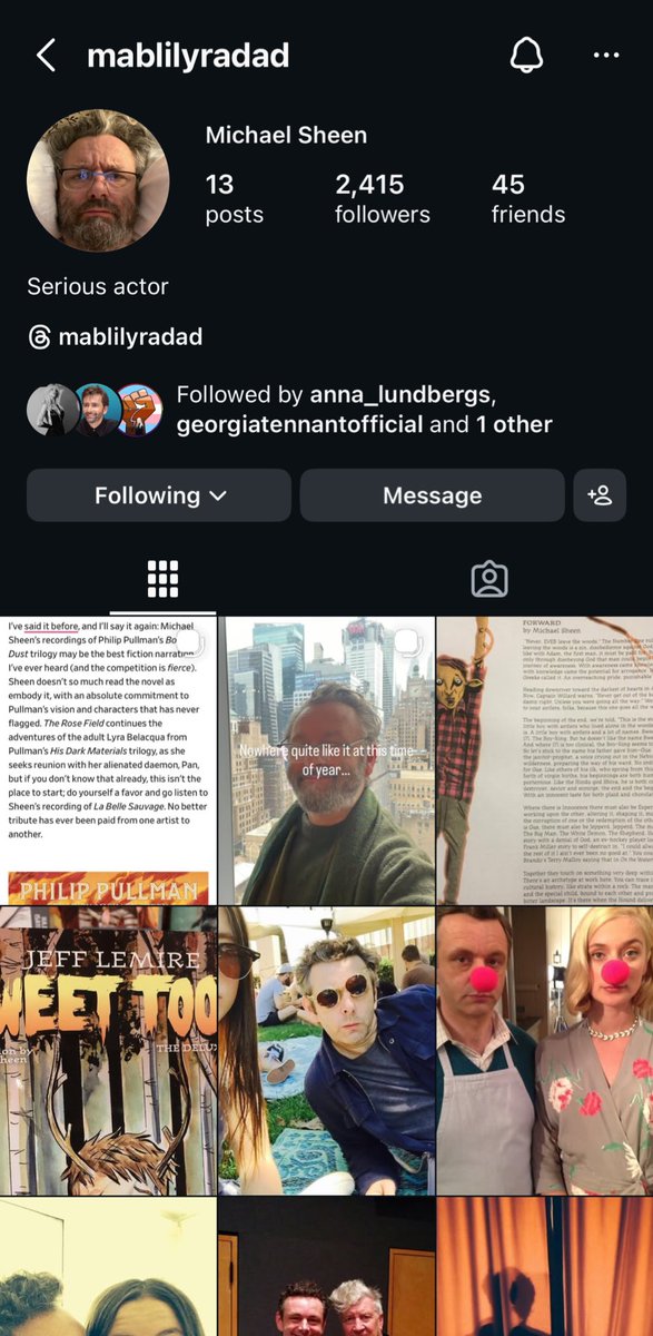 Michael’s insta is public I repeat Michael’s insta is PUBLIC