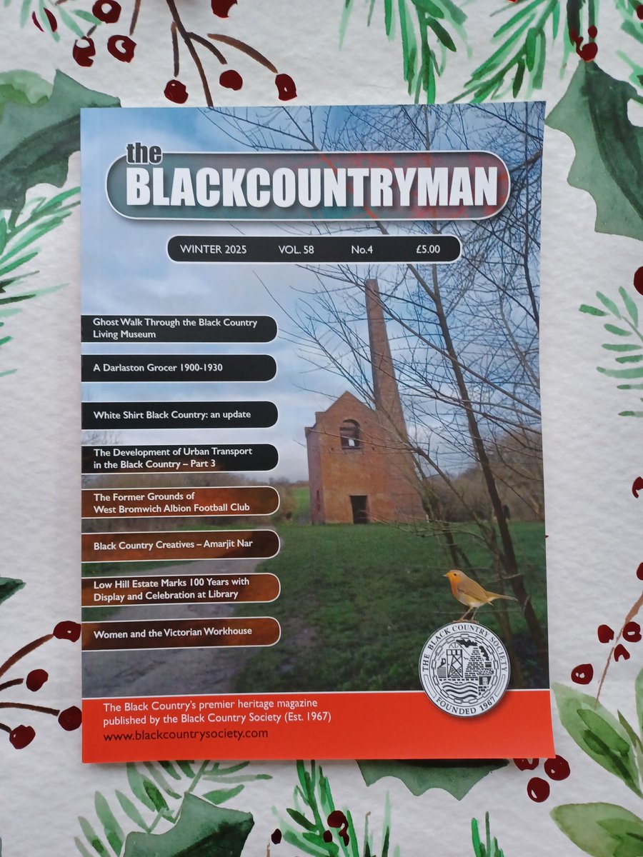 The Winter edition of The Blackcountryman magazine is now available to buy from the Black Country Hub, Merry Hill Centre. 96 pages full of sparkly Black Country goodness. Add a copy to your Christmas shopping list. A great stocking filler!