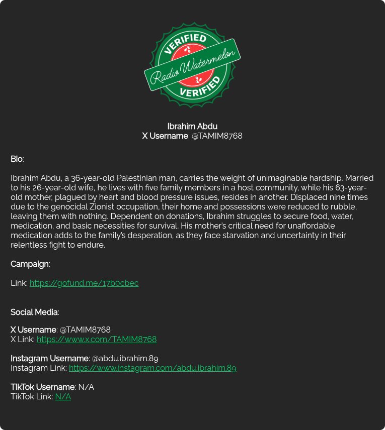 TAMIM8768's tweet photo. @RadioWatermelon
I hope the supervisors and all volunteers will help us adopt and spread our campaign; it has been stagnant for a long time
👇👇
✅Verified by @RadioWatermelon https://t.co/lyWPB7TMc6