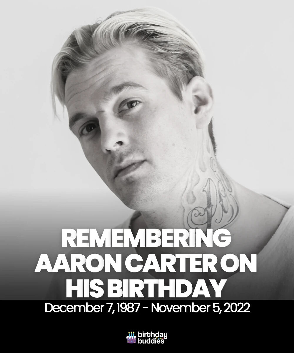 🎈Remembering Aaron Carter on his birthday — the 2000s teen idol who gave us “I Want Candy” and countless memories. Gone too soon, but forever part of the soundtrack of a generation. 💫💔 #AaronCarter #GoneButNotForgotten