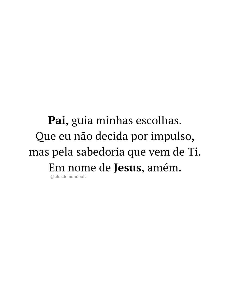 Digite: AMÉM!