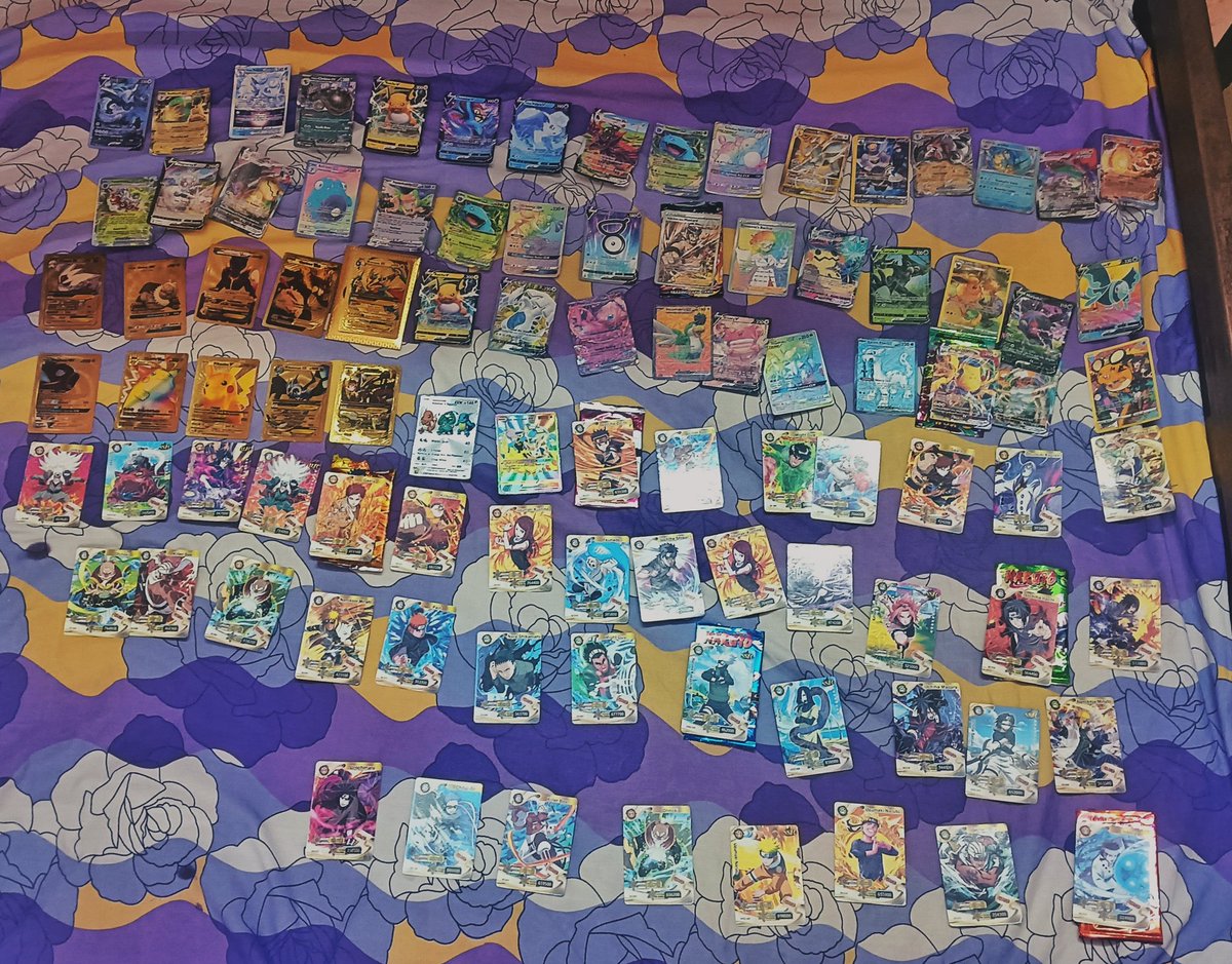 My cousin’s card collection is on another level🔥