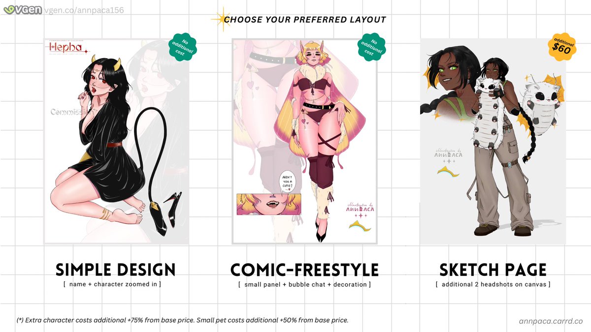 Ann ✶ Open Comms on VGen (૭ 。•̀ ᵕ •́。 )૭ ⊹ ࣪ ˖ tweet media