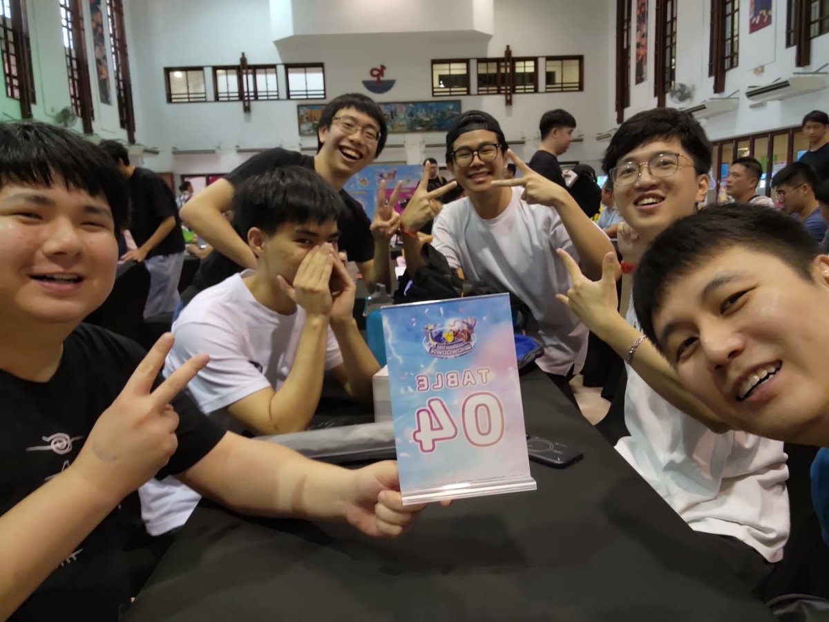 Congrats to Toys Terminal Team 2, JingCong, Amos, Siong finishing Top 8 in the 2025 Pokémon ShowDown tournament competing against other Singapore shops representatives. 

Thank you organizers and staff for this awesome event, Team 1 &amp; 3 representatives:Victor,Aiwen,Aze,Peter,Rave