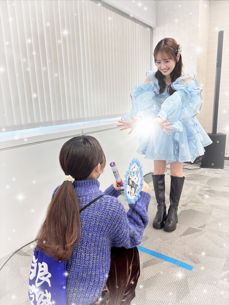 saki8221's tweet photo. キラキラ衣装が似合ってて可愛いすぎる💎✨

沢山もらったパワーを体現していただいた･:*

#TEAMSHACHI 
#咲良菜緒 https://t.co/TmJF2WqFu5