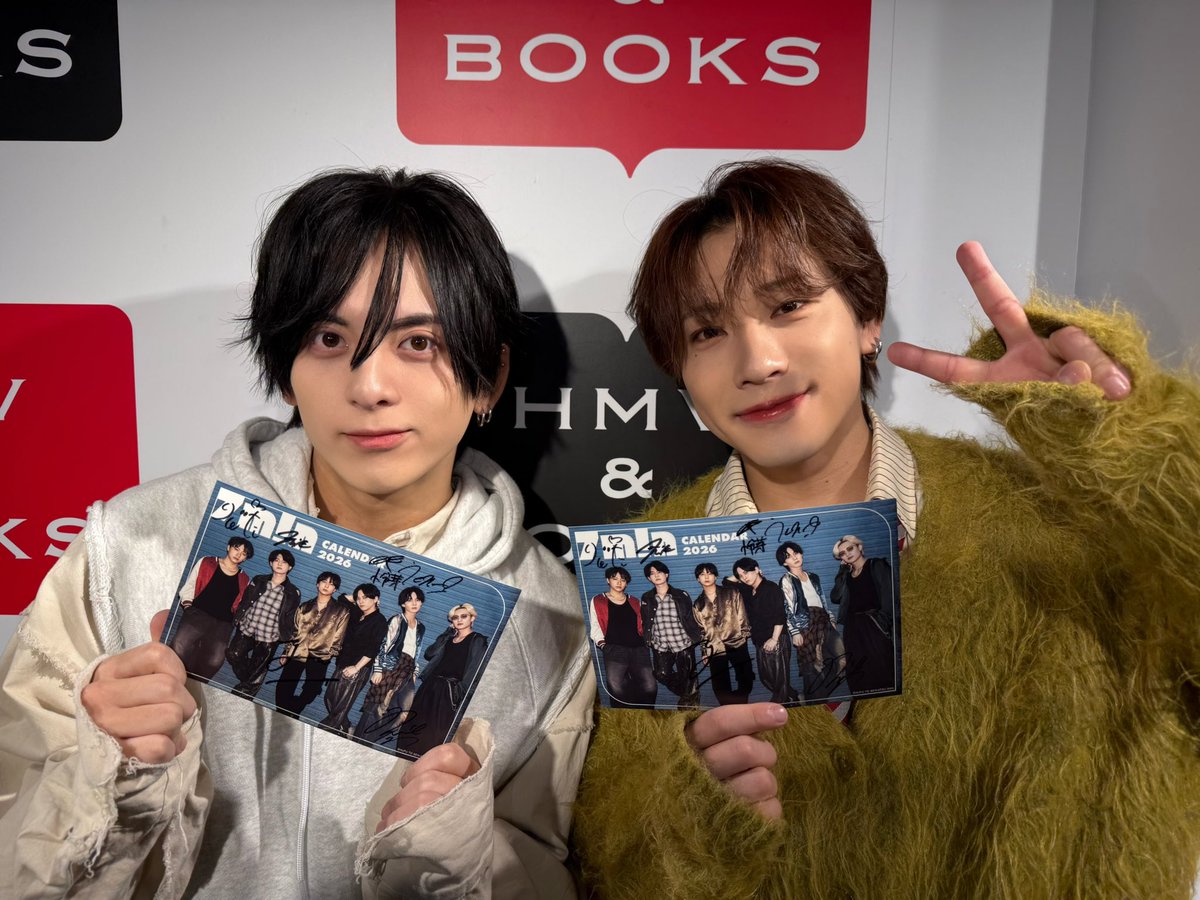 7m!n CALENDAR 2026』お渡し会 in 東京DAY1