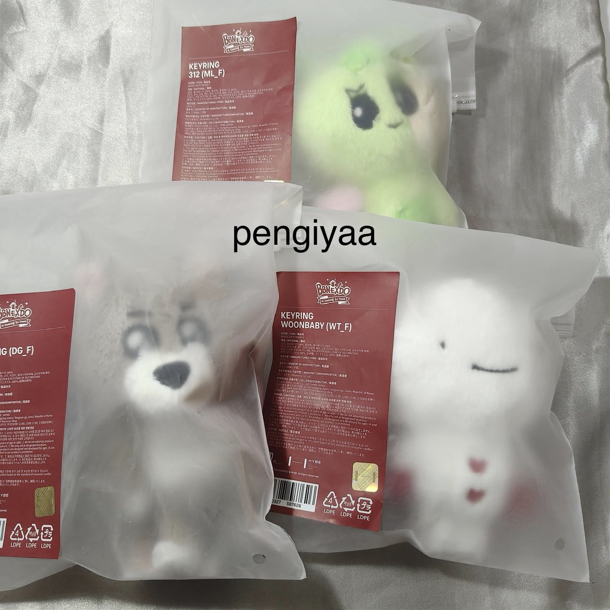 #1Dsell

Ready ina samhani, woonbaby, myngmyng each 395k

bisa split shopee

siap kirim dom jakbar

yang mau bisa dm yaa^^