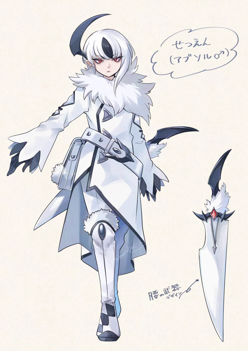 ポケモン アブソル　擬人化　フィギュア G7jcnbPbMAAn_Qd?format=webp&