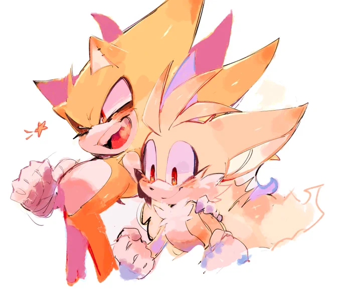 Super Sonic&amp;Tails