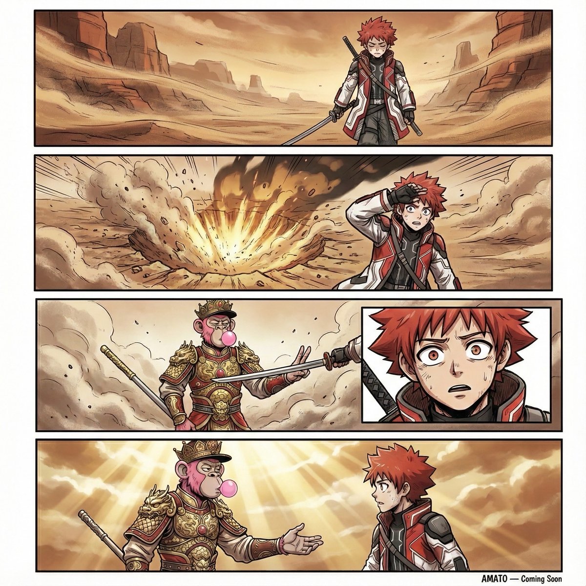 The Day AMATO Met the Ape King. <a href="/amatonft/">AMATO</a>