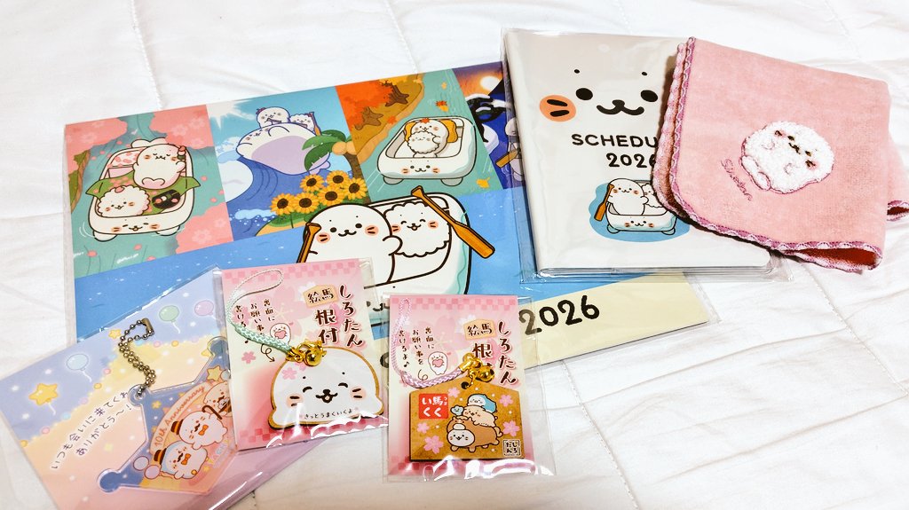 立川で買ったもの(о´ω`о)
#しろたん