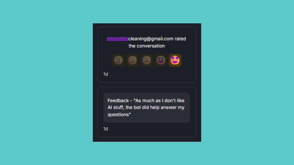 La realidad del soporte de IA.
A nadie le gusta, incluido yo mismo, pero todos aprecian que les ayuden (rápidamente y