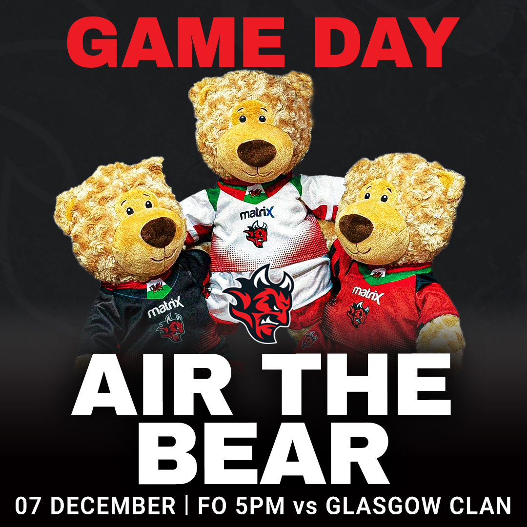 cardiffdevils's tweet photo. 𝗚𝗔𝗠𝗘 𝗗𝗔𝗬 😈🏒

🧸 Teddies at the ready and another #HellOut 🙌🏼

Any returned 🎟️ will be released for resale up until 1pm here 🔗 https://t.co/UH03jzYrnG 
ℹ️  https://t.co/Q5aju4S6GT
📺 https://t.co/xUJMrycaqY https://t.co/emFPQN9Wgn
