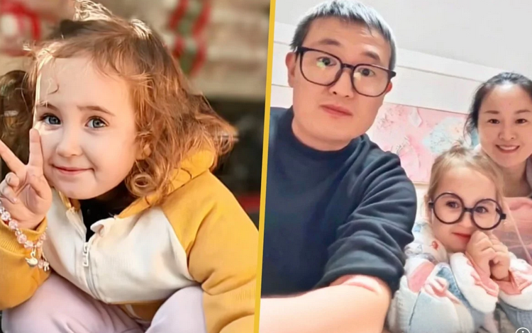 Çinli bir çiftin kızı sarı saçlı ve mavi gözlü olarak doğdu. DNA testleri, kızın onlara ait olduğunu kanıtladı.

Adamın büyük büyükbabasının Rus olduğu ortaya çıktı.