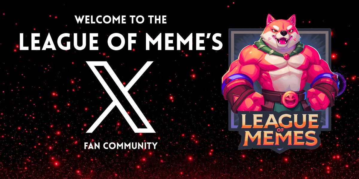 🔥 CALLING ALL MEME LORDS, DEGENS &amp; CHAOS ENTHUSIASTS 🔥

The gates to the League of Memes community on X are officially OPEN — and trust me, you do NOT want to miss what’s happening inside. 🧠💥

You are WELCOME to join ⬇️
x.com/i/communities/…

Inside the League, you’re not