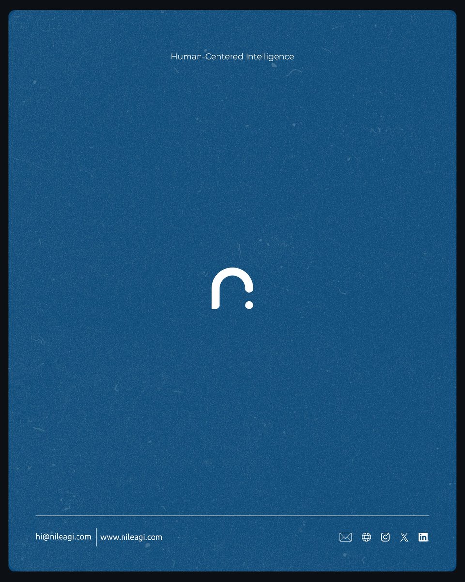AI doesn’t have to live online.
It can think locally, protect your data, and work even when the network disappears.
The future is offline-first intelligence.

<a href="/NileAGI/">NileAGI</a>
