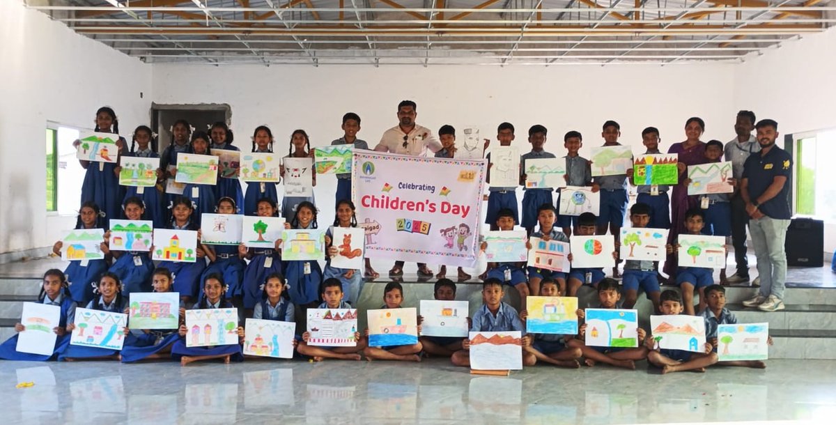 Children's Day Delight! 
MelJol brought BIG SMILES to over 4500+ children with a super fun celebration! 🎊 Games, quizzes, art, and more - all sparked joy, creativity, and confidence in these young stars!
#childrensdaycelebration #fun #creativeideas