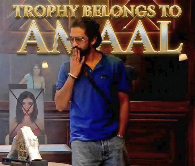 Hard work. Consistency. Excellence. This win was written in the stars

TROPHY BELONGS TO AMAAL