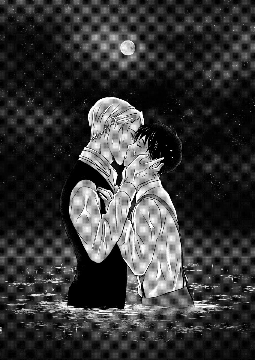 画家パロのこのシーンは今もだいぶ気に入ってるなあ💋🌕