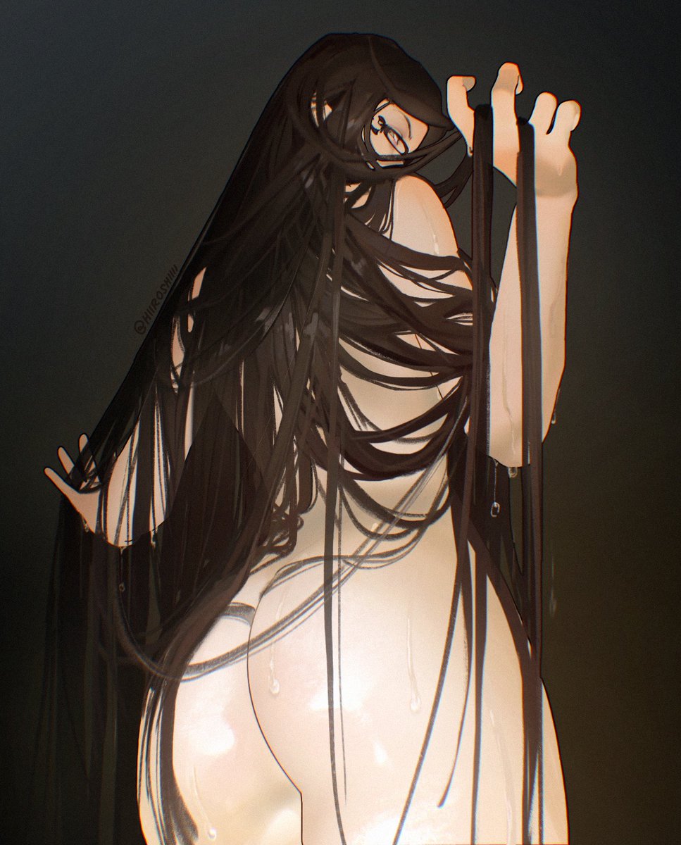 Hiiroshiiii's tweet image. Long hair bayonetta