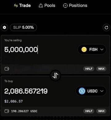 MiracleboyNFT's tweet image. 星期五凌晨发的钓鱼链游
一开始难度是500，昨天难度是4000，现在难度是32000
难度500钓鱼成本：90u
单号钓鱼利润：2000刀（中午那会儿快10000刀了）
高点单号利润：100X！！！
昨天抄底币的也有10x收益了！！！
CA：F1SHuJ3sFF2wJoYbUJxK4iZ6CYg6MakFj8q6QHACFd4s
@FogoFishing 由@fogo