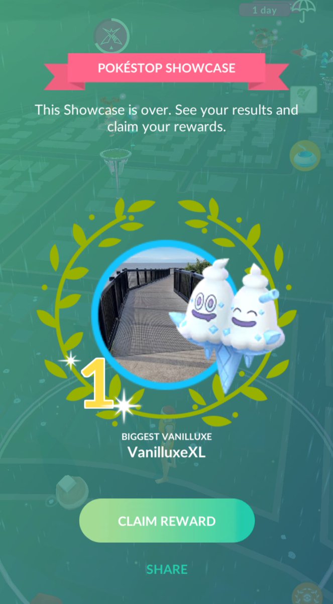 DebbietheAussie's tweet photo. 1๏ธโฃ๐ฅ Showcase win ๐ฆ๐ฆ ๐๐๐๐#PokemonGO #PokemonGOShowcase https://t.co/yCSY46WZIm