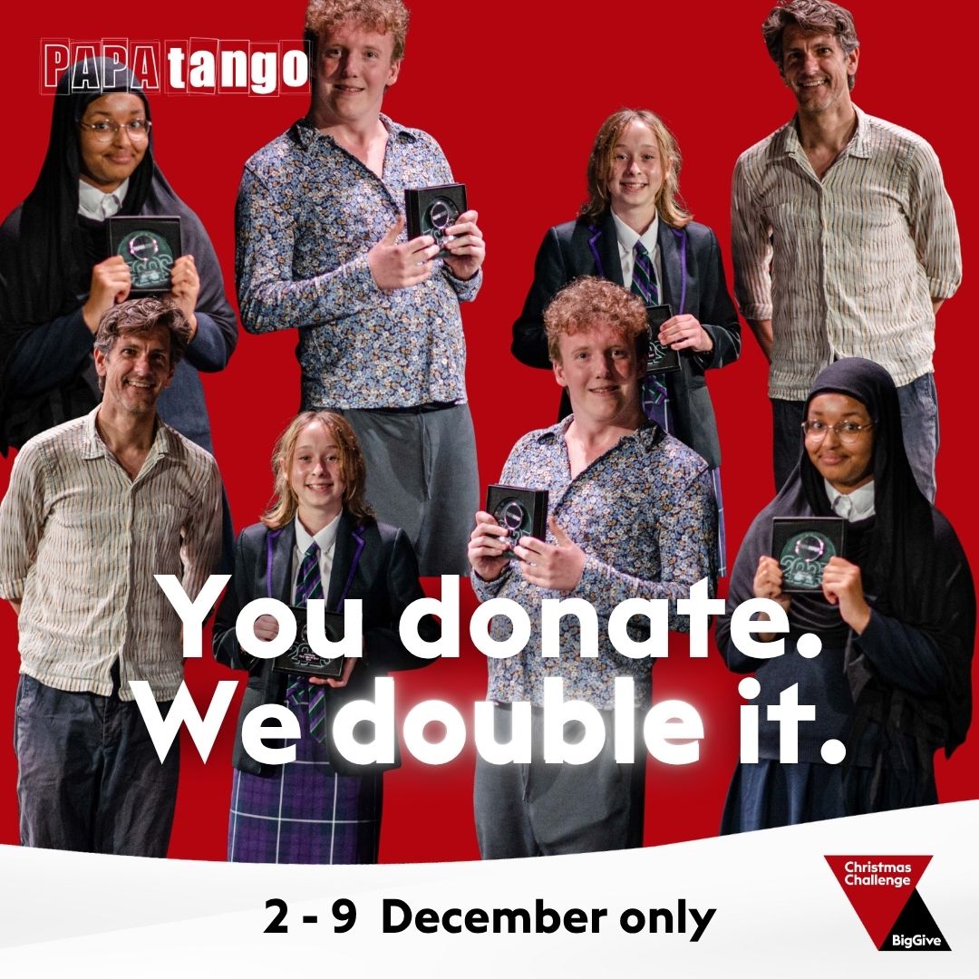 PapatangoTC's tweet image. #GoWrite is shortlisted for the 2026 Music &amp;amp; Drama Awards. One teacher described it as:
“A lifeline to many and a way of showing our young people that their dreams are in reach.”
Donate before 9 Dec - every gift is doubled thanks to BeauxArtz.
donate.biggive.org/campaign/a05WS…
#BigGive2025