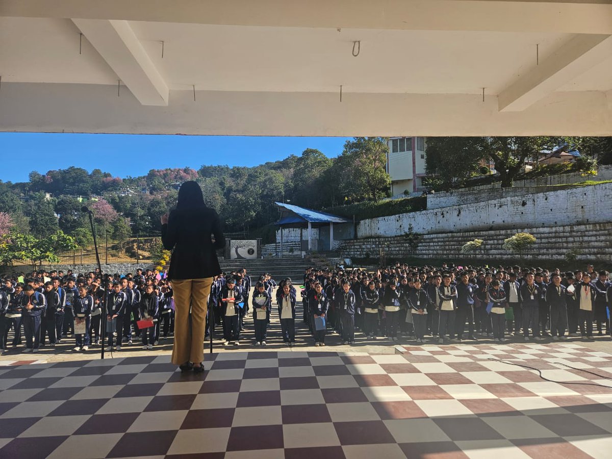 Awareness programme at DBHSS ##wokha on 6th Dec 2025 
<a href="/MinistryWCD/">Ministry of WCD</a> <a href="/nld_shew/">SHEW Nagaland</a> <a href="/DC_Wokha/">Deputy Commissioner, Wokha</a>