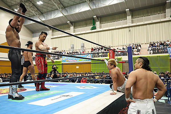 ☆第4試合 12.8広島「WORLD TAG」Aブロック前哨戦で 後藤＆YOSHI-HASHI