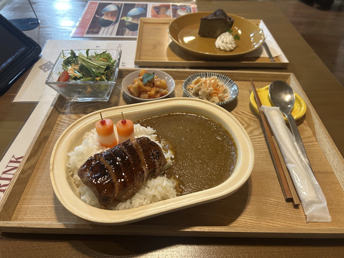 元工場の中にカフェ
めちゃ良かった