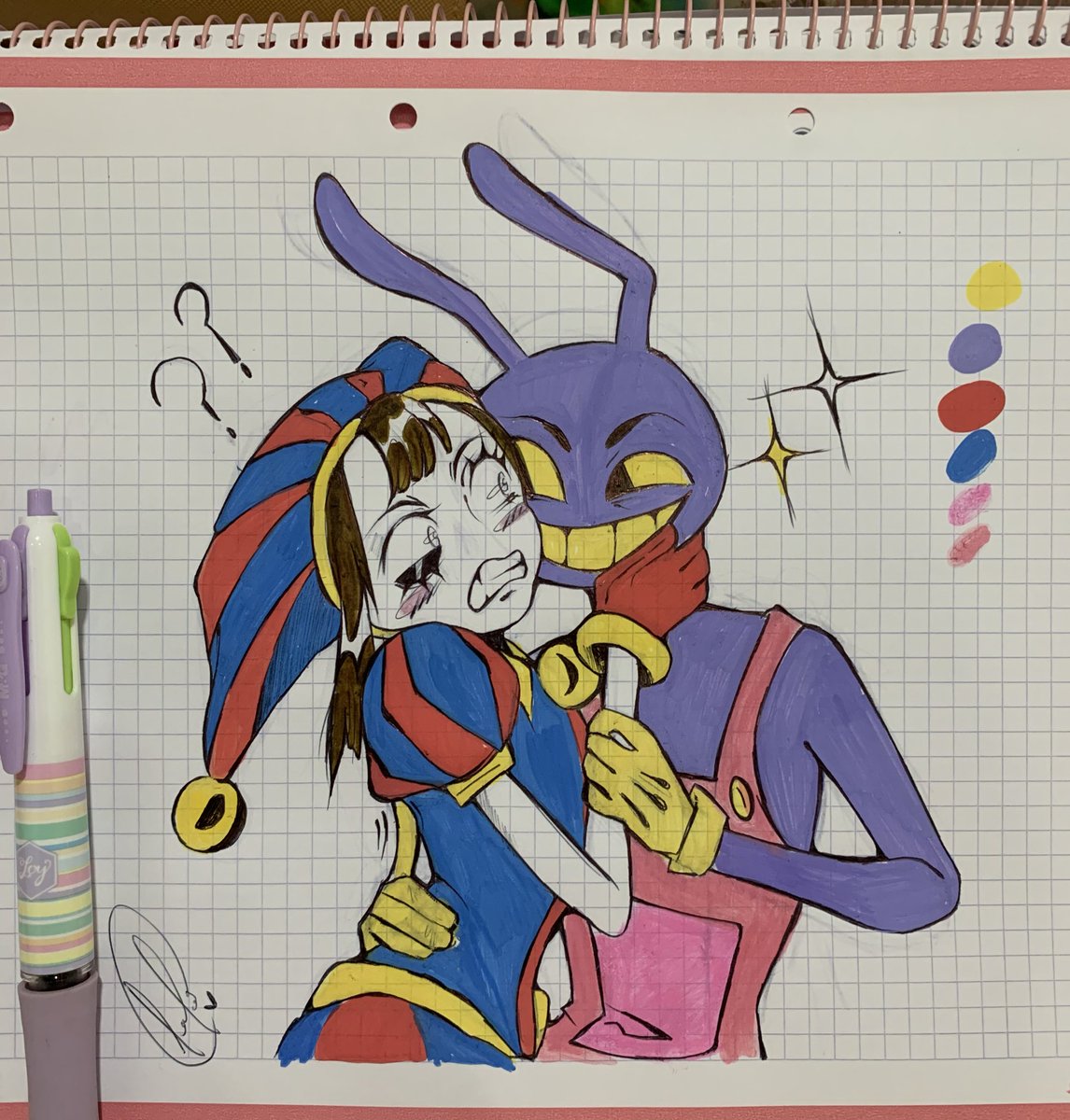 Chiu_Bunn's tweet photo. Ptm como me gusta este ship
#circodigital #DigitalCircus #PomnixJax https://t.co/3T08g8u63x