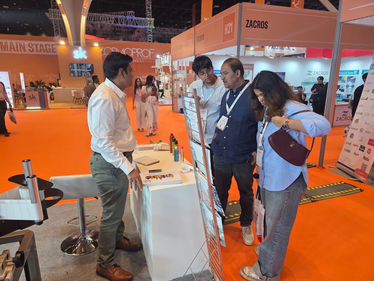 ✨ Highlights from all 3 days at #CosmoprofIndia2025! ✨
Thank you to everyone who visited the Worldpack booth 

Sharing glimpses of our stall, client interactions &amp; product showcases.

Your support inspires us to keep innovating. 🙌

#Worldpack #LabellingMachines