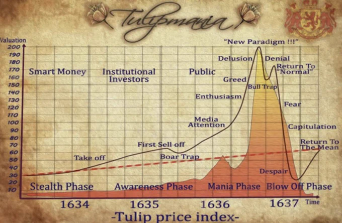 🔴COINTELGRAPH: "$BTC non è una bolla dei tulipani: le ultime dichiarazioni di Cointelegraph"
