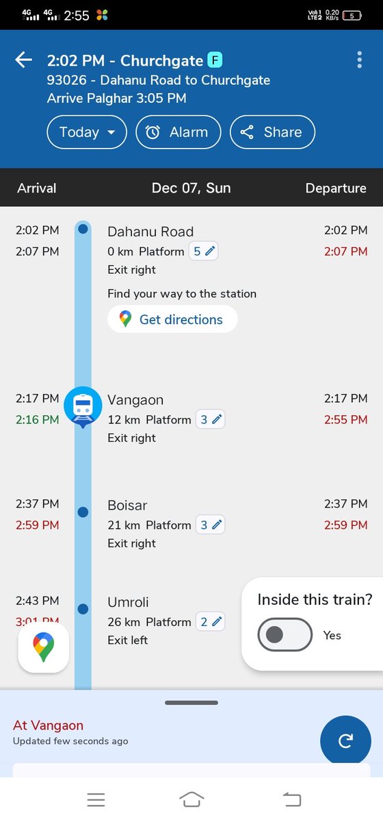 nikhilbhoye's tweet photo. लगता है @WesternRly ko  पॅसेंजर कि टाइम कि पडी नाही है! विरार - डहाणू रोड के पॅसेंजर के साथ हमेशा कर राही है..... अत्याचार @AshwiniVaishnaw @drmbct @DVPravasi @RailMinIndia @WesternRly @RailwaySeva https://t.co/EdA0yhDCc2