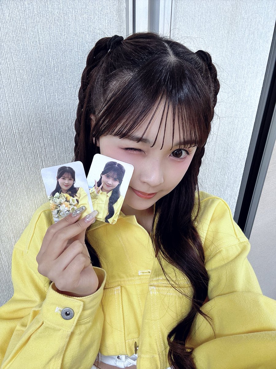 トレカかわいい〜😍️🩵 ヒイロウインクに射抜かれました😉💗 #Laki