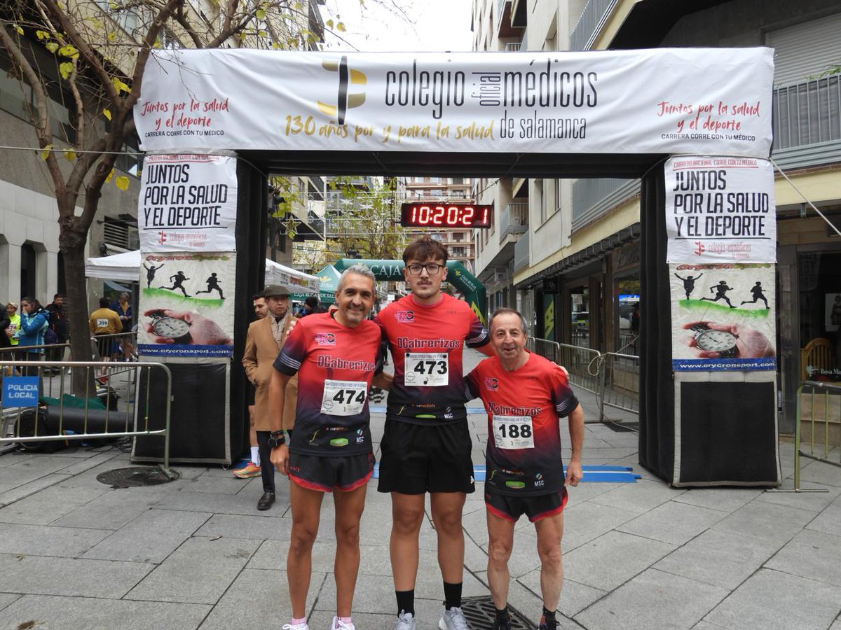 C. P. Corre con tu médico, enhorabuena a los compañeros que no se la quisieron perder 💪💪