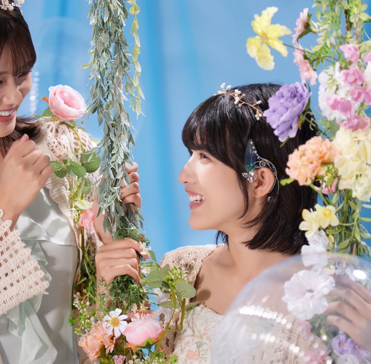 林横顔好き軍団もニッコ氏😁 #乃木フェス #林瑠奈