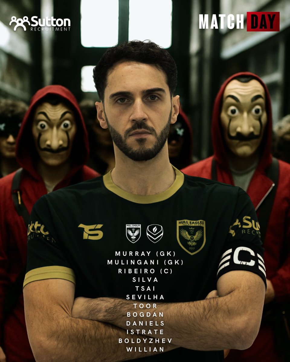Matchday Squad 🦅
Final game of an amazing year. One last push at home — the men are ready to give everything and end 2025 on a high. Your support has carried us all season, let’s make today special.
Guess the theme in the comments.
Thanks to Sutton Recruitment for the support.