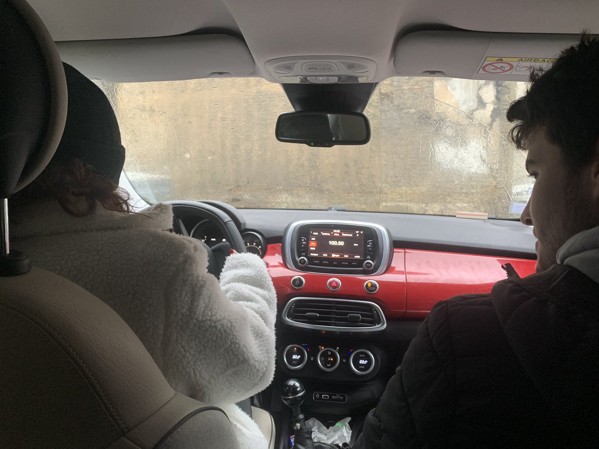 Ma voiture, ma CB et moi-même partons au centre commercial 😱