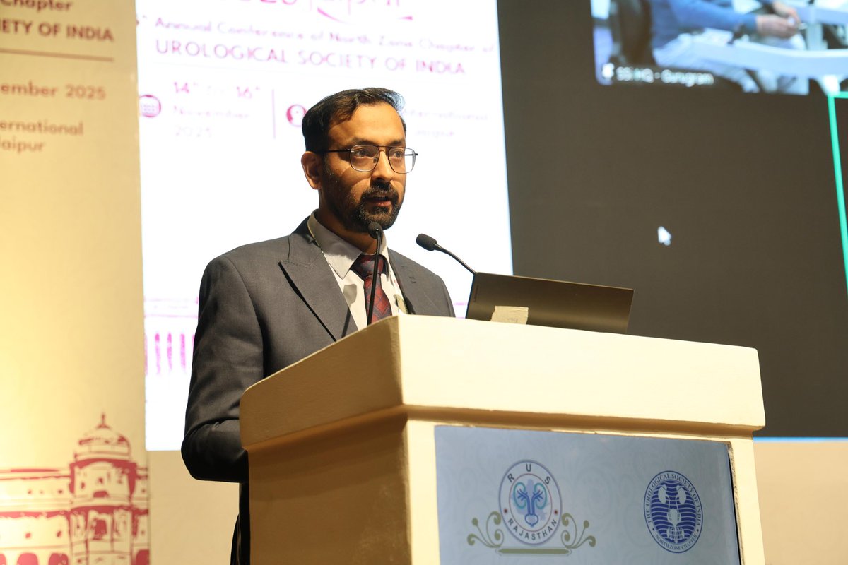 Rhtdwl48's tweet photo. Honoured to serve as Faculty at North Zone USICON 2025.
Delivered 2 talks and chaired sessions on Minimally Invasive &amp; Robotic Urology.
Great academic discussions and brilliant innovations on display!

#USICON2025 #Urology #RoboticSurgery #MIST #MedTwitter #SurgicalInnovation https://t.co/ipxKfQB8od