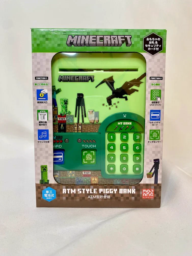 【新品】マインクラフト ATM型貯金箱 Favop. on X: 