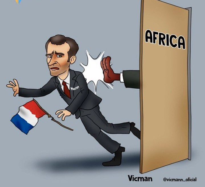 jacksonhinklle's tweet image. France doesn't belong in Africa.