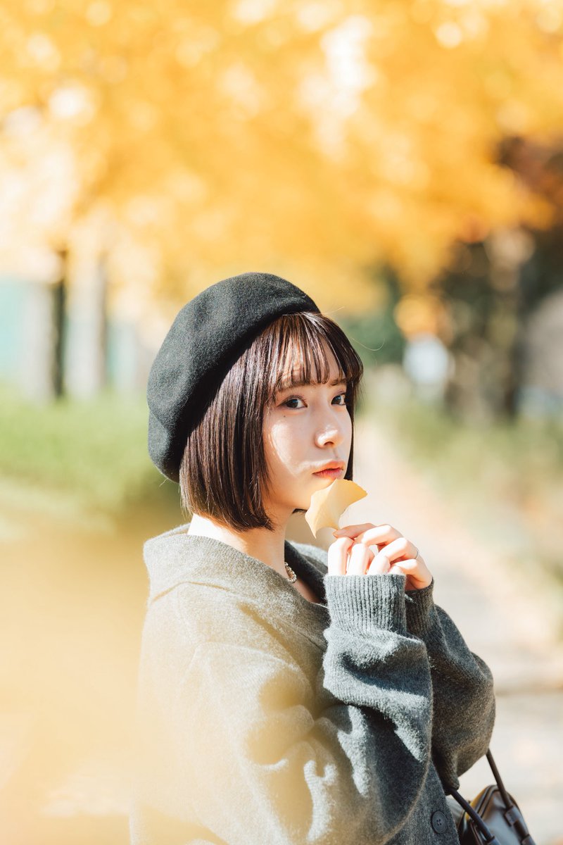 Chi13n__'s tweet photo. イチョウ並木 https://t.co/TdxrV7Qf8t