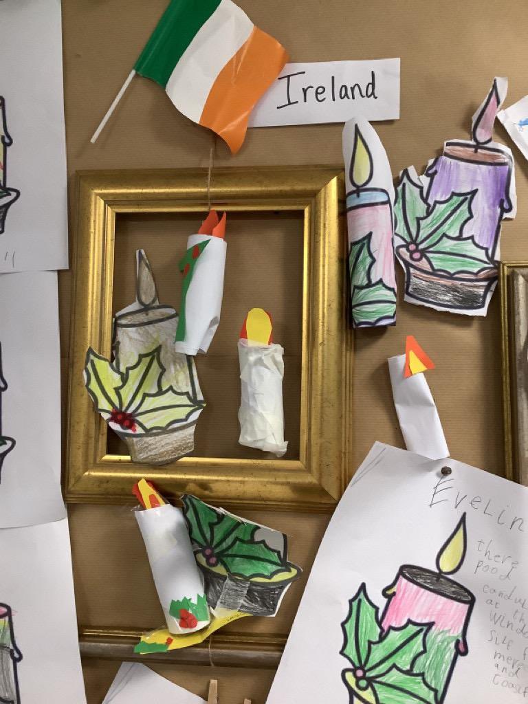 StGeorgesPlym's tweet photo. This week year 1/2 started their exciting journey around the world to see how other people and cultures celebrate Christmas. So far they have visited Ireland, Philippines and Denmark! #continuousprovision https://t.co/hAWnVX7Qrf