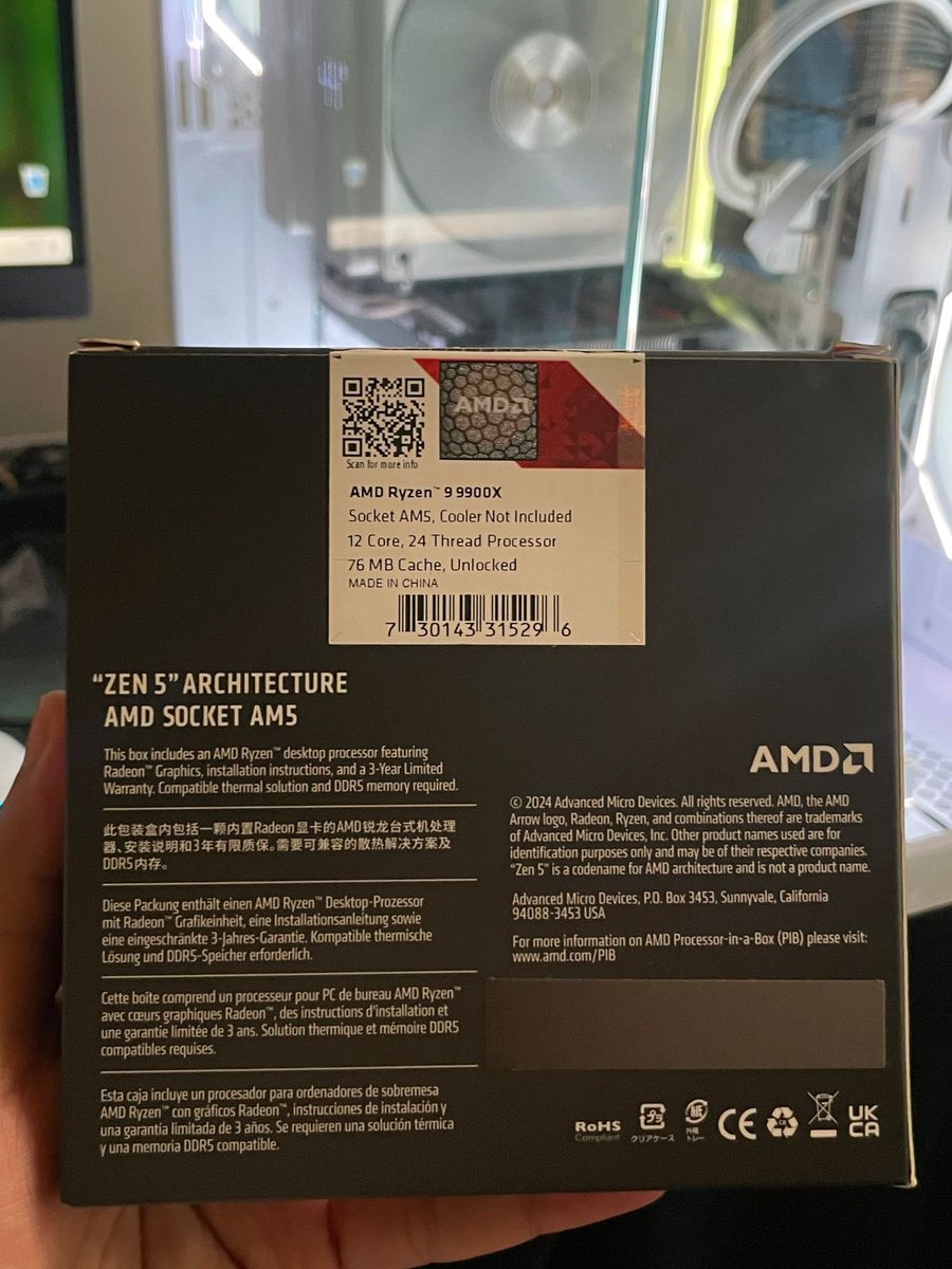 ur___enough's tweet photo. bantu retweet gais lagi BU🙏🏻
wts Ryzen 9 9900x pemakaian normal, tanya- tanya dm aja
5.950.000 https://t.co/ABReRp53IZ
