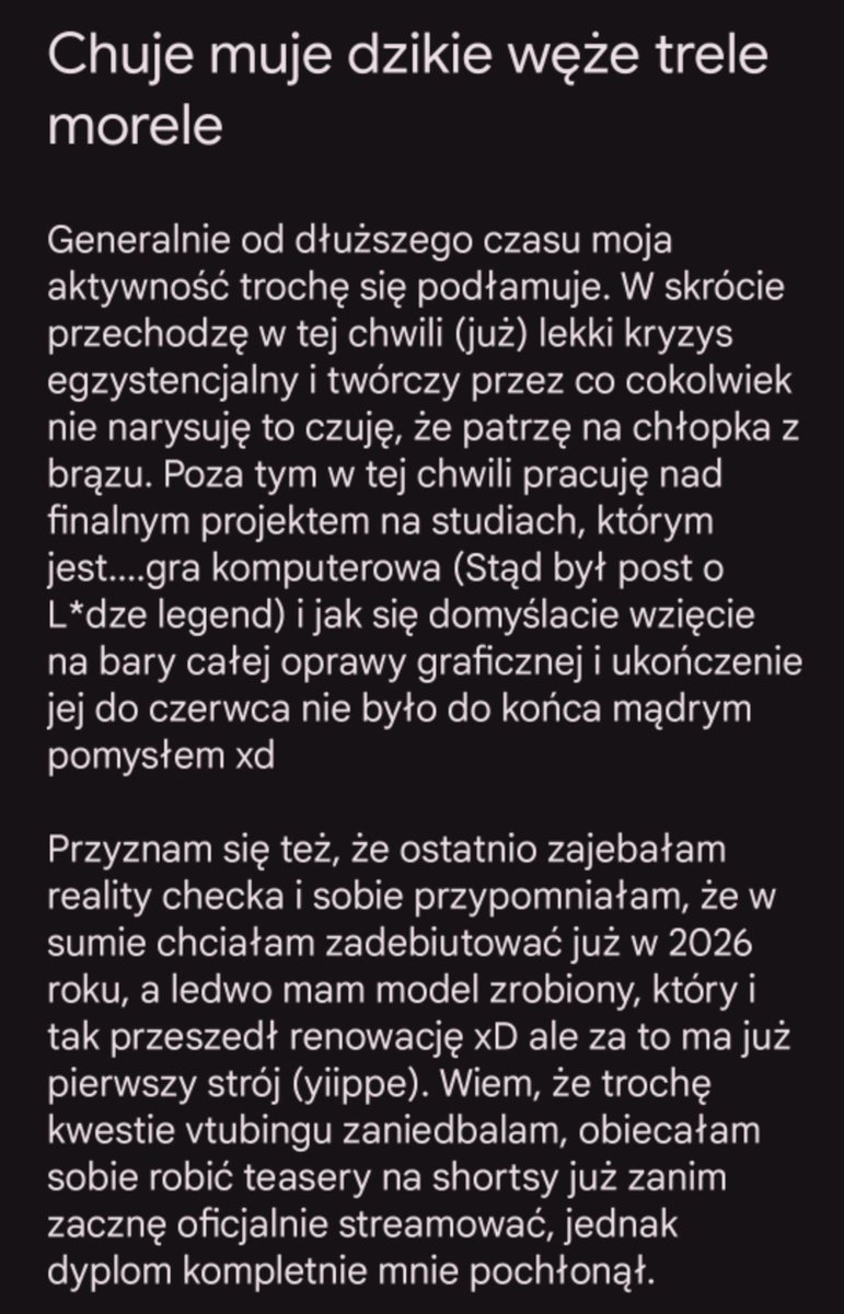 NaokaTail's tweet photo. Post o który nikt nie pytał, a tym bardziej nie potrzebował.
#PLVtuber #futurevtuber https://t.co/jI0Z0jzn8d