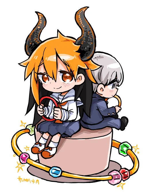 デフォルメ企画も5回目になりました過去の4キャラを貼っておきます!今後も皆さまのオリキャラをデフォルメ化していきたいです