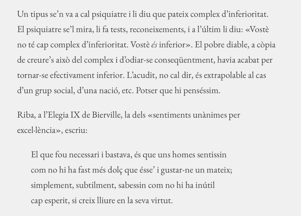 Recepta contra l'autoodi (en la literatura catalana), de Josep Murgades. lit.cat/josep-murgades…