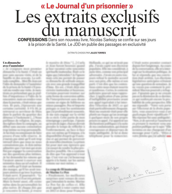 FrDesouche's tweet image. Nicolas Sarkozy prit le pain, le rompit et le donna à ses disciples en disant : “Prenez et mangez-en tous, ceci est mon corps.”