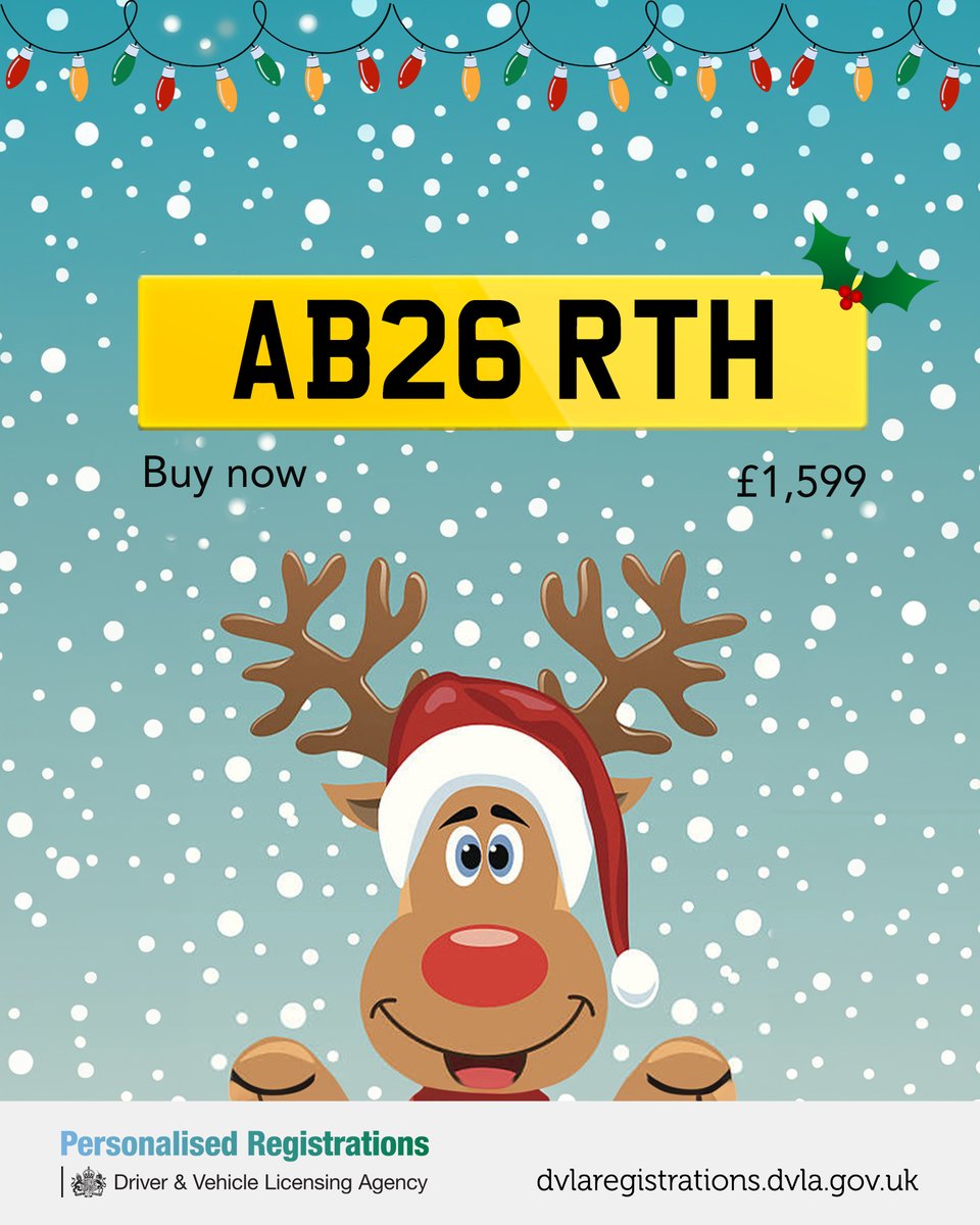 A great gift for an Abarth fan! 🎅

It's available to buy on our website - price includes VAT and £80 assignment fee 🎄

Buy it now using the link below:
🌟 ow.ly/U5kJ50XyxfK
#MyDVLAReg #MakeItPersonal #DVLARegistrations